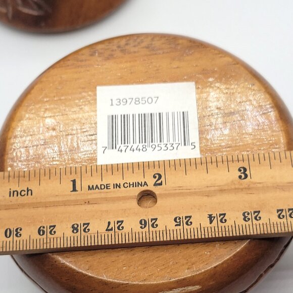 Zumwalt Myrtlewood Paper Weight &  Hawaii Souvenir Wood Trinket Box - Picture 9 of 14